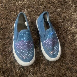 Girls US sports slip on shoes size 1